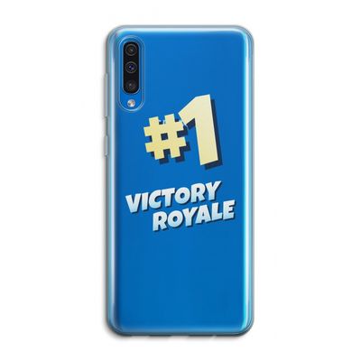 Victory Royale: Samsung Galaxy A50 Transparant Hoesje