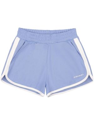 Sporty & Rich short de sport à logo imprimé - Bleu