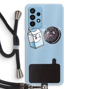Best Friend Forever: Samsung Galaxy A52 Transparant Hoesje met koord