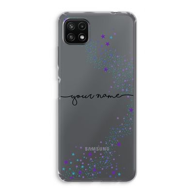 Sterren: Samsung Galaxy A22 5G Transparant Hoesje