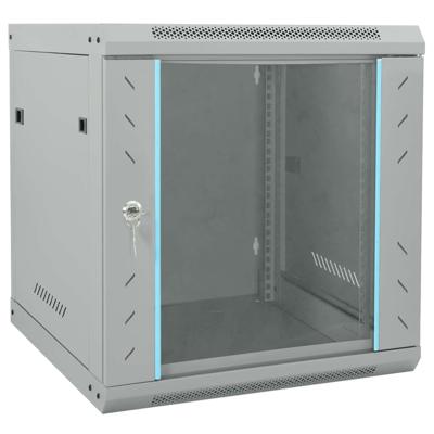 Netwerk kabinet met opslag Grijs 53 x 60 x 60 cm Staal