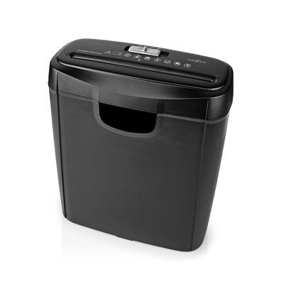 Nedis Papierversnipperaar | 6x A4-pagina&apos;s | 10 l | 190 W | 1 stuks - PASH112BKA4 PASH112BKA4