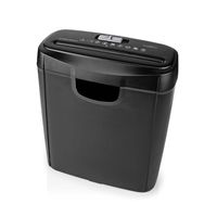 Nedis Papierversnipperaar | 6x A4-pagina's | 10 l | 190 W | 1 stuks - PASH112BKA4 PASH112BKA4 Nedis Papierversnipperaar | 6x A4-pagina's | 10 l | 190 W | 1 stuks - PASH112BKA4 PASH112BKA4