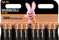 Duracell Plus alkaline penlite lr6/aa pack 10 stuks - thumbnail