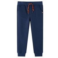 VidaXL Kinderjoggingbroek 92 gemêleerd marineblauw