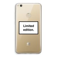 Limited edition: Huawei Ascend P8 Lite (2017) Transparant Hoesje