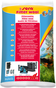 Sera Filterwatten 100gr voor Helder Vijverwater - Effectieve Voorfiltratie, Geschikt voor Alle Filters