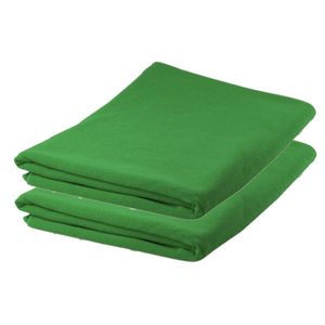 6x stuks Badhanddoeken / handdoeken extra absorberend 150 x 75 cm groen