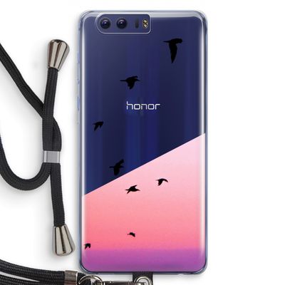 Fly away: Honor 9 Transparant Hoesje met koord