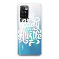 Hustle Lady: Xiaomi Redmi 10 Transparant Hoesje