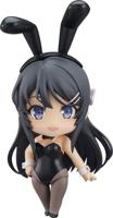 Rascal Does Not Dream of Bunny Girl Senpai Nendoroid Action Figure Mai Sakurajima: Bunny Girl Ver. 10 cm