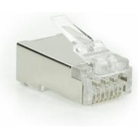 ACT CAT6A pass-through shielded modulaire RJ45 connector