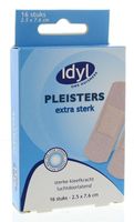 Idyl Pleisters extra sterk 2,5 x 7,6cm (16 st)