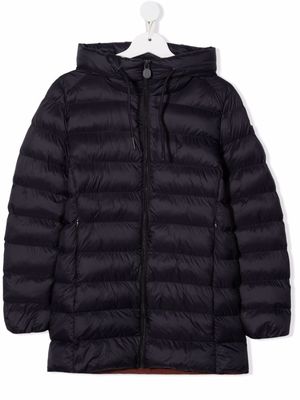Invicta Kids doudoune à patch logo - Bleu