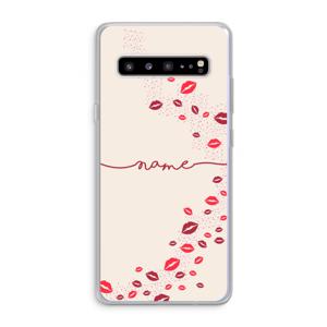 Kusjes: Samsung Galaxy S10 5G Transparant Hoesje