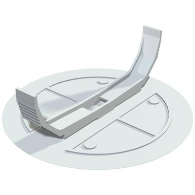 OBO Bettermann 2004634 Veerdeksel (Ø x d) 80 mm x 1 mm 25 stuk(s)