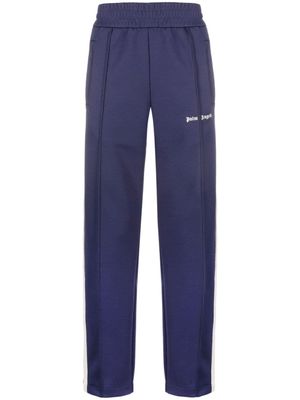 Palm Angels pantalon de jogging à logo imprimé - Bleu