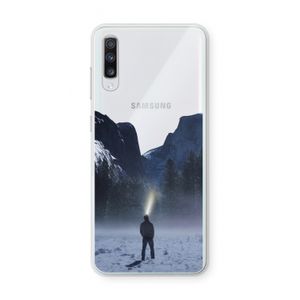 Wanderlust: Samsung Galaxy A70 Transparant Hoesje