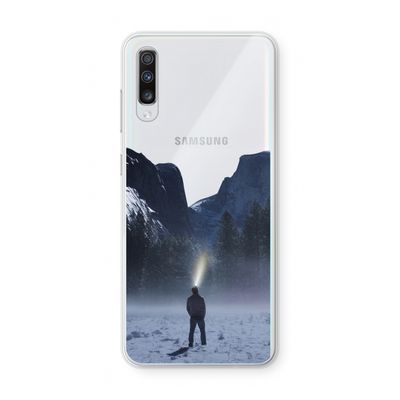 Wanderlust: Samsung Galaxy A70 Transparant Hoesje