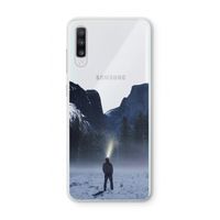 Wanderlust: Samsung Galaxy A70 Transparant Hoesje