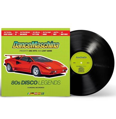 Various - DanceMaschina: 80s Disco Legends (Zwart Vinyl) (LP) Various - DanceMaschina: 80s Disco Legends (Zwart Vinyl) (LP)