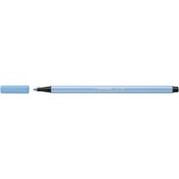 STABILO Pen 68, premium viltstift, ijs blauw, per stuk