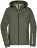 James & Nicholson JN1153 Ladies´ 3-in-1-Jacket - /Olive/Black - XS