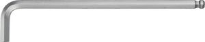 Promat Haakse zeskantschroevendraaier | sleutelwijdte 4 mm | lang, kogelkop | 140 x 25 mm - 4000825458 4000825458