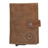 Hide en Stitches Portemonnee met Safety Wallet RFID Idaho Bruin