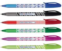 Papermate InkJoy 100ST Zwart, Blauw, Groen, Limoen, Paars, Rood Stick balpen 27 stuk(s) - thumbnail