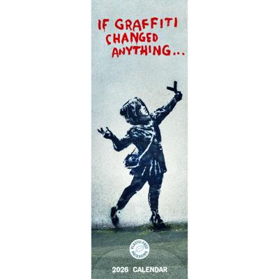 Banksy Kalender 2026 Slimline