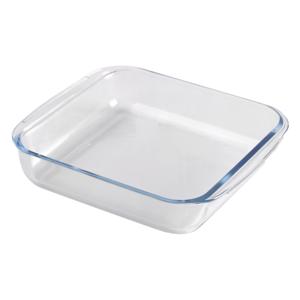 Chef Traiteur Ovenschaal van borosilicaat glas - vierkant - 1.8 Liter - 24 x 22 x 6 cm