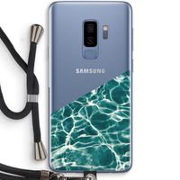 Weerkaatsing water: Samsung Galaxy S9 Plus Transparant Hoesje met koord