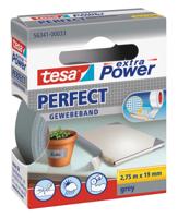 Tesa extra Power Perfect, ft 19 mm x 2,75 m, grijs Tesa extra Power Perfect, ft 19 mm x 2,75 m, grijs