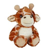 Pluche knuffel dieren Giraffe 18 cm - thumbnail