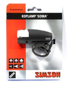 Simson koplamp Goma