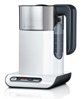 Bosch TWK8611P waterkoker 1,5 l 2400 W Antraciet, Roestvrijstaal, Wit