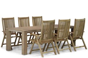 Garden Collections Canterbury/Brighton 240 cm dining tuinset 7-delig