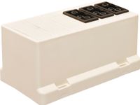 ABB GST18 lasdoosdeksel met 3 GST18 Wieland aansluitingen 3611GB3