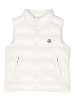 Moncler Enfant gilet Tib à design matelassé - Blanc - thumbnail