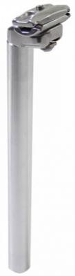 VWP zadelpen vast 26,4 x 350 mm aluminium zilver