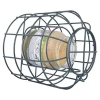 Pindakaaspot houder metaal