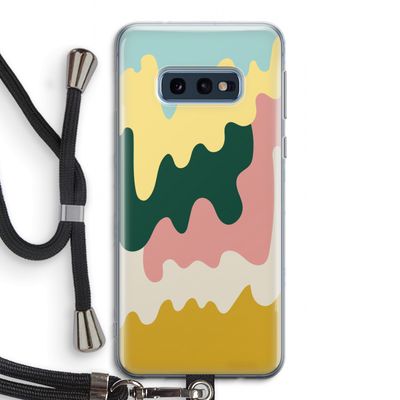 Baar B: Samsung Galaxy S10e Transparant Hoesje met koord