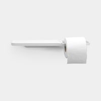 Brabantia MindSet Toiletrolhouder met Plank - Mineral Fresh White - thumbnail