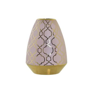 Vaas DKD Home Decor Porselein Roze Gouden Orientaals (18 x 18 x 24 cm)