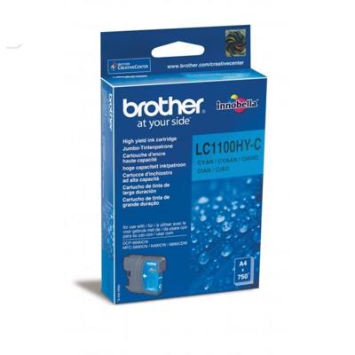 Brother inktcartridge, 750 pagina&apos;s, OEM LC-1100HYC, cyaan
