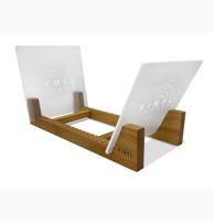 Vinyl Groove - Vinyl Record Storage Tafelmodel 50 Houder - Teak (LP)