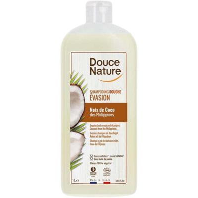 Douce Nature Douchegel & shampoo evasion kokos bio