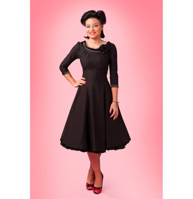Stop Staring First Lady Dress Black-S | 40% korting