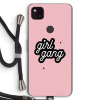 Girl Gang: Pixel 4a 5G Transparant Hoesje met koord
